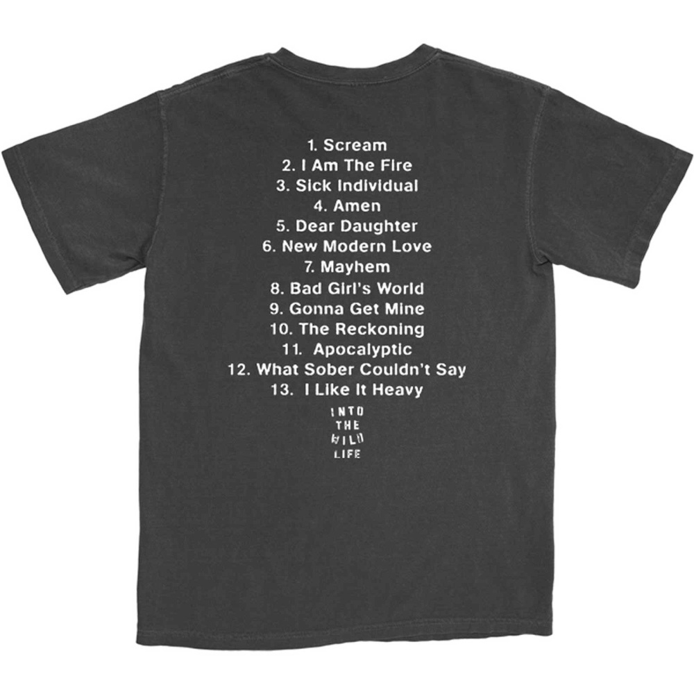 Halestorm - The Wild Cover Heren Tshirt - Zwart